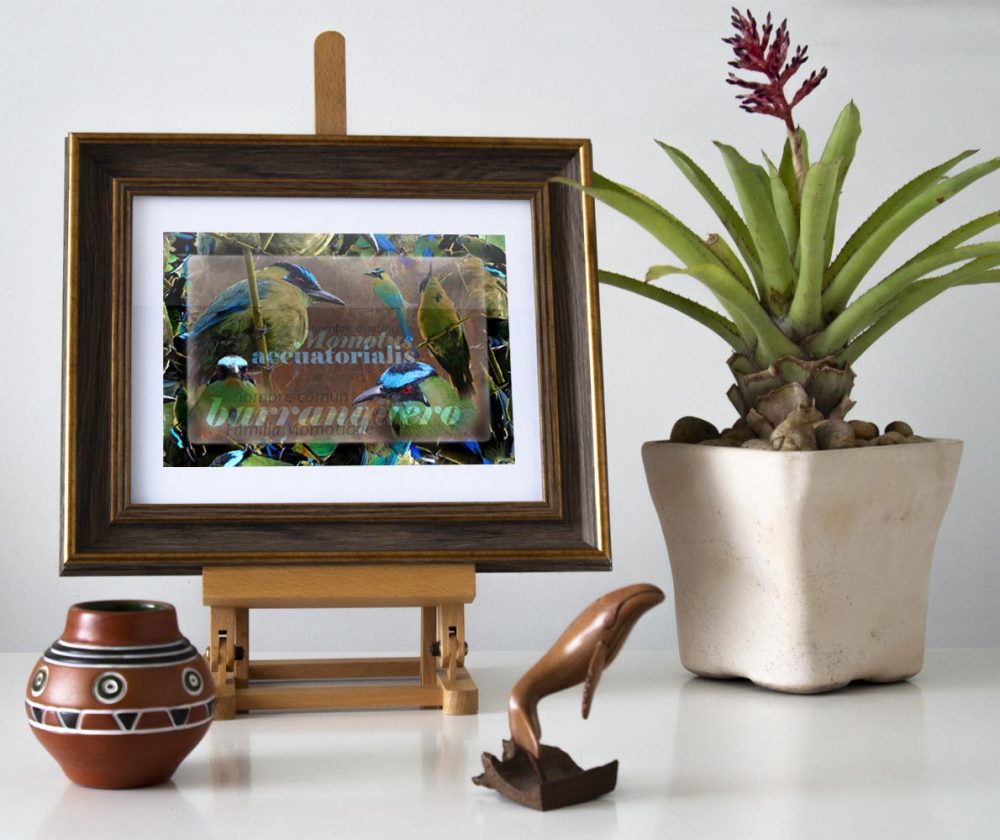 Impreso decorativo con marco para interiores: Barranquero - Imagen 4