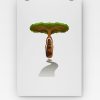 Impreso decorativo para interiores: Árbol Bici